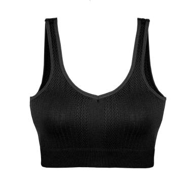 Imagem de Sutiã top delrio em microfibra jacquard sem costura 4196