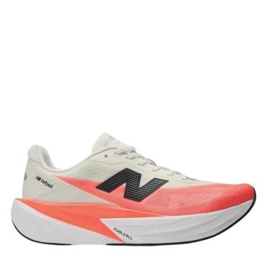 Imagem de Tênis New Balance Masculino Running Rebel V5 Branco/Coral-Masculino