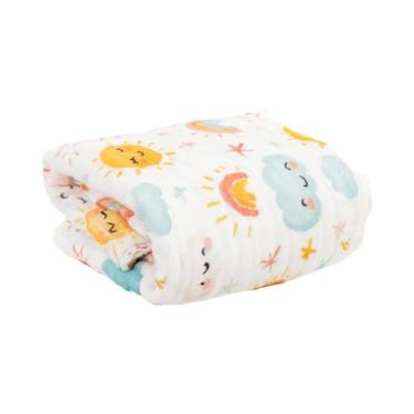 Imagem de Cobertor De Musselina Grosso Para Bebês Recém-Nascidos, 6 Camadas, Sup