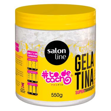 Imagem de Gelatina Capilar Definição Intensa 550g Salon Line para Cabelos Cacheados e Crespos