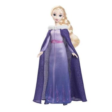 Imagem de Boneca disney frozen vestido de baile real elsa jdx41