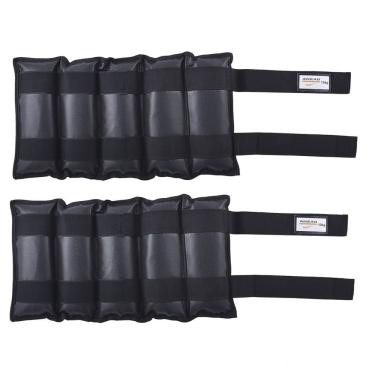 Imagem de Par Caneleiras De Peso 10kg (ankle Weights Pair 10kg) - Ultrafit - Preto