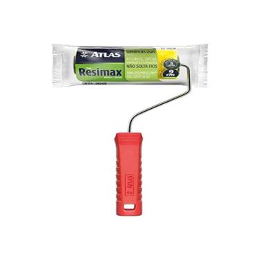 Imagem de Rolo Para Pintura Em Linha Sintética, Cor Amarela, Atlas.