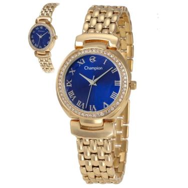 Imagem de Relógio Champion Feminino Ref: Cf26160a Bracelete Dourado