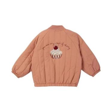 Imagem de Jaqueta De Algodão Acolchoada Para Meninas, Inverno, 1-6 Anos, Casaco 