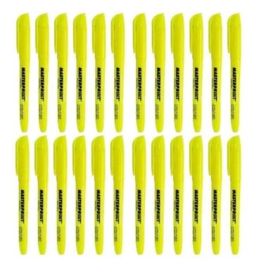 Imagem de Marca Texto MP612 Amarelo Neon 24 Unidades - Masterprint