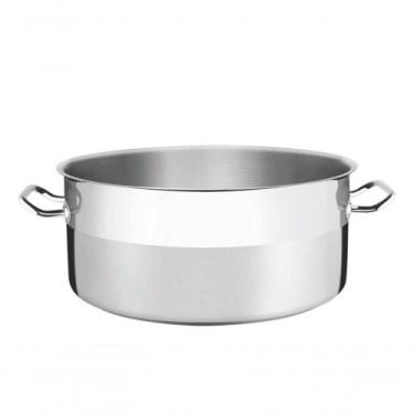 Imagem de Caçarola Rasa Tramontina Professional Aço Inox Sem Tampa 45cm