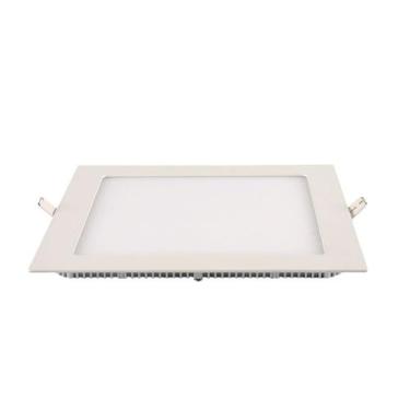 Imagem de Plafon Led Embutir 12W Quadrado 6500K Branco Blumenau - Blumenau Lustr