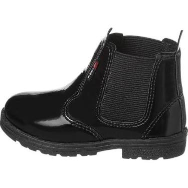 Imagem de Coturno Bota Menina Confortável Fashion - Redmax, Preto, 32 BR