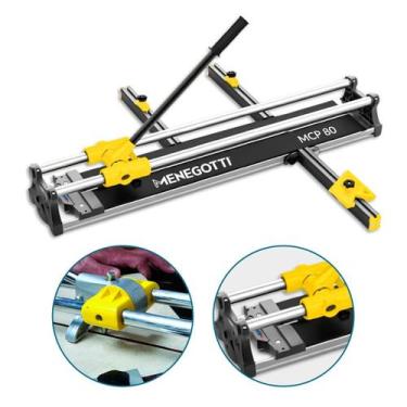 Imagem de Cortador De Piso Menegotti MCP80 80cm Guia Laser Para Porcelanato