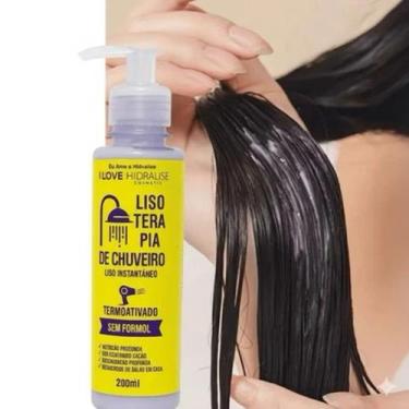 Imagem de Progressiva Lisoterapia de Chuveiro SEM FORMOL 200ml - Hidralise, LISO