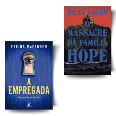 Imagem de Kit: A empregada + O massacre da família Hope (2 Vol) - Kit de Livros,