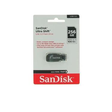 Imagem de Pen Drive Sandisk 256Gb Z410 Ultra Shift Usb 3.0