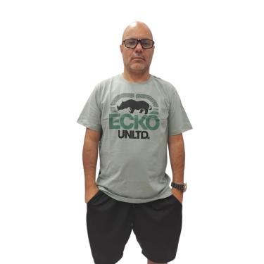 Imagem de Camiseta Ecko Unltd Básica Masculina Branding Refsd Ek 841-Masculino