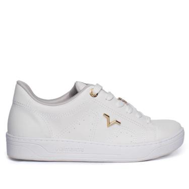 Imagem de Tênis Feminino Via Marte Napa Enfeite Lateral Branco-Feminino