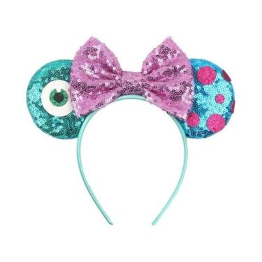 Imagem de Bandana Minnie Mouse e Monstros S.A. - Infantil Disney, Q150, 8 tdm