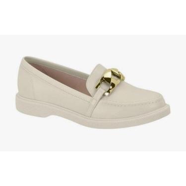 Imagem de Sapato Social Branco Mocassim Sapatilha Moleca Napa Branco, 37, Branco