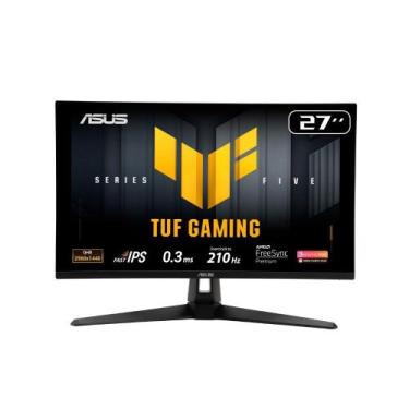 Imagem de Monitor Gamer ASUS TUF 27", QHD, 210Hz, 0.3ms, Fast IPS, G-Sync Comp, 