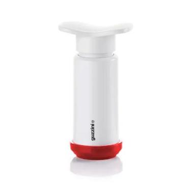 Imagem de Seladora a vácuo manual guzzini saveit 6,4x11,2cm branco e vermelho 12