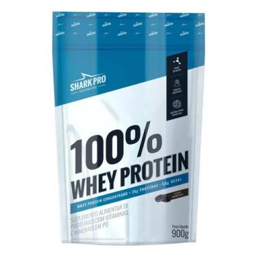 Imagem de Whey Protein 100% Shark Pro Pounch 900g, Cookies