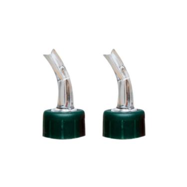Imagem de Blister para Azeite 876 Bico Dosador Policarbonato Kit 2 Unidades para Cozinha Verde Vemplast