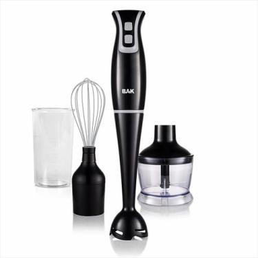 Imagem de Mixer Blend Processador Misturador Vertical Turbo Para Bebidas Sopas E
