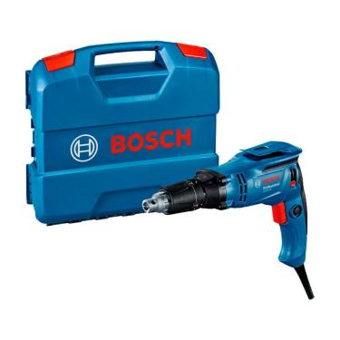 Imagem de Parafusadeira Drywall Bosch para Uso Profissional GTB 650 com Maleta de Transporte 650W Amarelo 220V