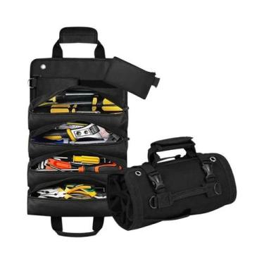 Imagem de Bolsa De Ferramentas Dobrável Impermeável Com 6 Bolsos E 2 Pequenas Bo