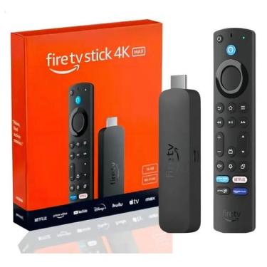 Imagem de Fire TV Stick Com Alexa 4K Max Última Geração 16GB Streaming HDMI, WiF