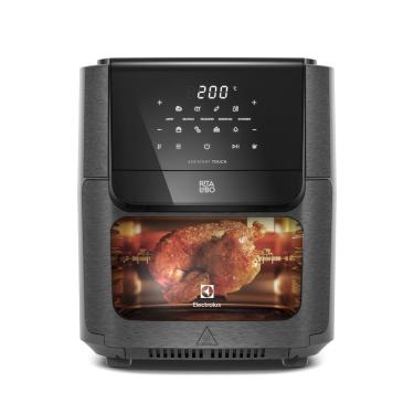 Imagem de Air Fryer Oven sem Óleo Electrolux EAF90 12L 1700W Digital com Funções Air Fry e Rotisserie Grafite 110V