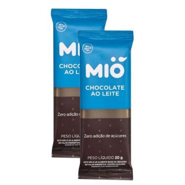 Imagem de Kit 2 Chocolate Mió ao Leite Zero 20g