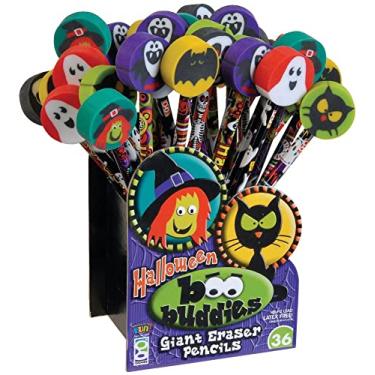 Imagem de Lápis Geddes Boo Buddies com borracha gigante - Conjunto de 36