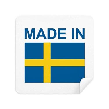 Imagem de Feito na Suécia, Country Love Glass, tecido de camurça, 2 unidades