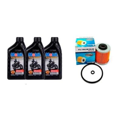 Imagem de FILTRO Óleo Yamaha Xt Tenere 600/660 Drag Star + OLEO MOBIL