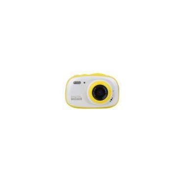 Imagem de Câmera infantil de 8 MP, 3 metros à prova d'água 6X Zoom digital 720P Câmera de vídeo com MP3, MP4, função de lanterna e bateria de 1000 mAh (Amarelo)