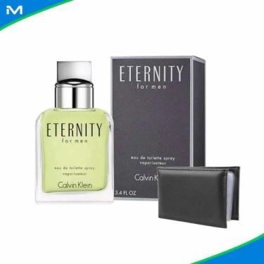 Imagem de Perfume  Eternity For Men Masculino Edt 100ml Com Carteira Guarda Nota