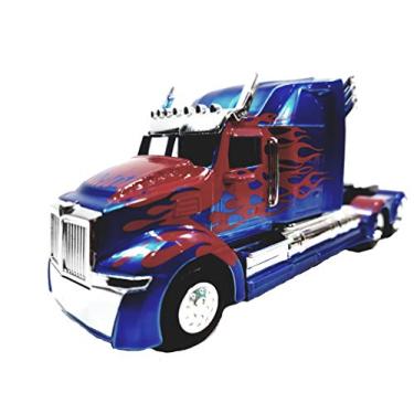 Imagem de Jada Transfomers Blue & Red Western Star 5700 XE Phantom Optimus Prime 1/32 Scale Diecst Truck