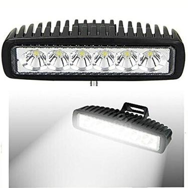 Imagem de Yibid Motocicleta 18W LED Driving Work Front Fog Head Light Lamp para Honda Yamaha Suzuki Bobber Cafe Racer Cruiser ATV Embarcações off-road Veículos Caminhão Bombeiros SUV ATV 4WD Carro