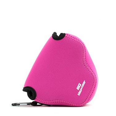 Imagem de MegaGear Capa de câmera de neoprene ultraleve compatível com Canon PowerShot SX420 is, SX540 HS, SX410 é, SX530 HS, Hot Pink