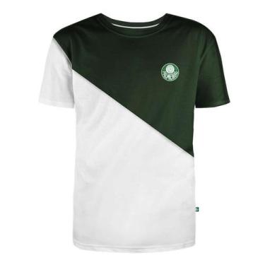 Imagem de Camiseta Surf Center Palmeiras Classic Juvenil - Verde E Branco