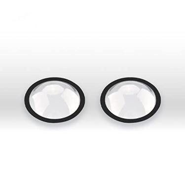 Imagem de MOOKEENONE Protetor panorâmico para lente de câmera para câmera panorâmica Insta360 One RS de 2,5 cm