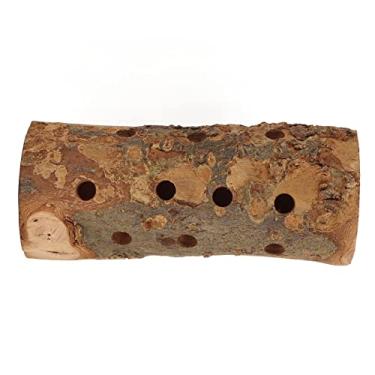 Imagem de Brinquedo para Mastigar Pássaro, Papagaio Bloco Colorido Escalada Brinquedo de Balanço Pássaro de Madeira Pendurado Mastigar Moagem Acessórios Gaiola para Animal de Estimação Periquito Cacatua (L)