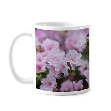 Imagem de Rosa branca linda caneca de cerâmica café porcelana copo de cerâmica louça