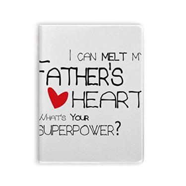 Imagem de Diário de capa macia I Can Melt My Father's Heart Best Papa Love