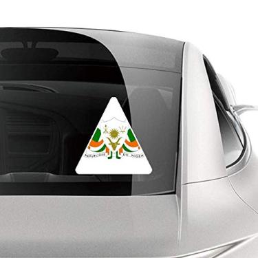 Imagem de DIYthinker Adesivo Niger África Niger Emblema para Carro Motocicleta Bicicleta Bagagem Decalque