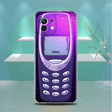 Imagem de Estojo transparente para Xiaomi Mi Poco X3 NFC M3 Pro F3 F1 11 Lite 12 Nota 10 11T 9T Capa de telefone transparente Cassete de fita magnética de rádio, C4, para Pocophone F1