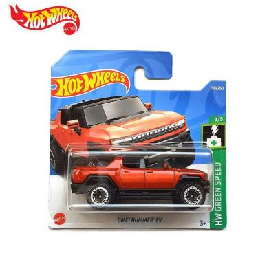 Imagem de Hot Wheels  GMC Hummer EV Pick Up Laranja Mattel