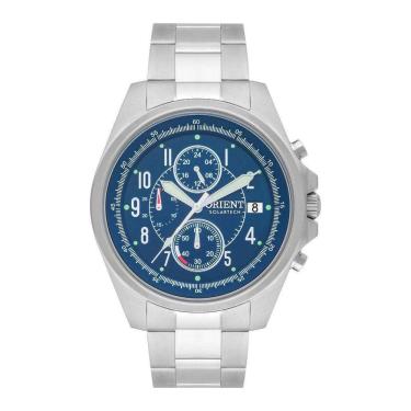 Imagem de Relógio Orient Masculino Cronógrafo Prata 42mm
