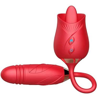 Imagem de Sugador de Clitóris Twister 10 Modos - Rosa cápsula vibratória bullet