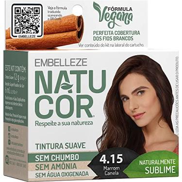 Imagem de Embelleze - Tintura Natucor Film 4.15 Marrom Canela